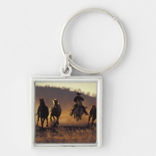 NA, USA, Oregon, Seneca, Ponderosa Ranch, Cowboy 2 Keychain
