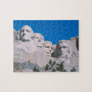 NA, USA, SD, Mount Rushmore. Jigsaw Puzzle