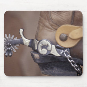 NA, USA, Texas, Lubbock Cowboy boot and spur Mouse Pad