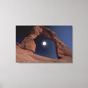NA, USA, Utah, Arches National Park. Delicate Canvas Print