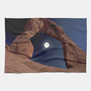 NA, USA, Utah, Arches National Park. Delicate Kitchen Towel
