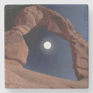 NA, USA, Utah, Arches National Park. Delicate Stone Coaster