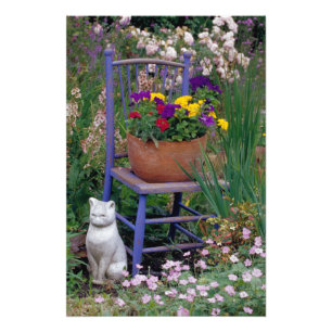 NA, USA, WA, King County, Seattle, Garden, Photo Print