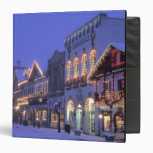 NA, USA, Washington, Leavenworth. Main Street Binder