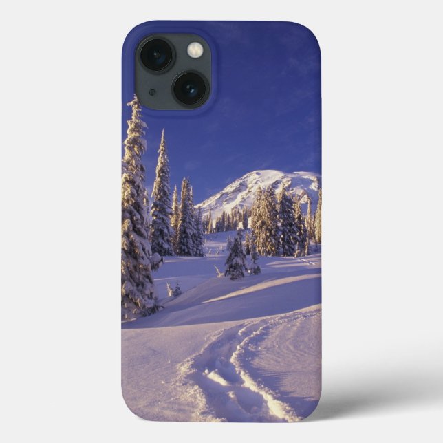 NA, USA, Washington, Mt. Rainier NP, Snowshoe Case-Mate iPhone Case (Back)