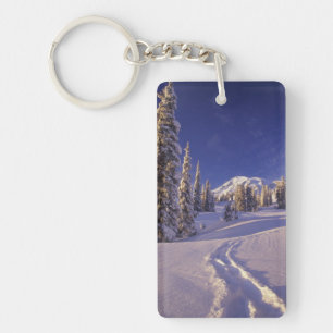 NA, USA, Washington, Mt. Rainier NP, Snowshoe Keychain
