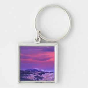 NA, USA, Wyoming, Yellowstone NP, Lamar Valley Keychain