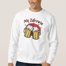 Na Zdrowie Toast With Beer Mugs