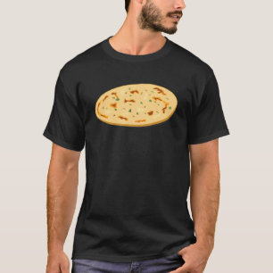 Naan Bread Garlic Naan India Pakistan Food  Masala T-Shirt