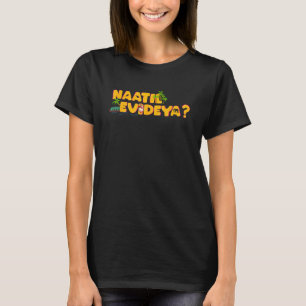 Naatil Evideya Kerala, Malayalam Language Apparel  T-Shirt