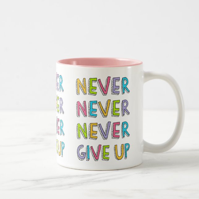 N'abandonnez jamais la tasse (Droit)
