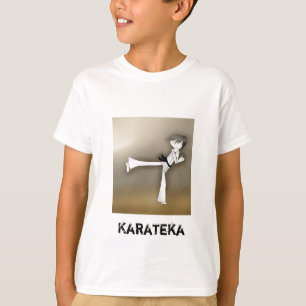 N'abandonnez jamais le T-shirt Karateka de Karate
