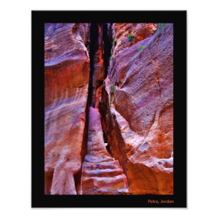 Nabataean Staircase Photo Print