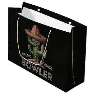 Nacho Average Bowler Fun Large Gift Bag