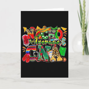 Nacho Average Cna Certified Nursing Istant Cinco D Card
