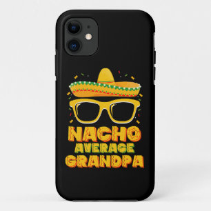 Nacho Average Grandpa Cinco De Mayo Family iPhone 11 Case