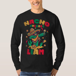 Nacho Average LIAM Dabbing Cactus Mexican Taco T-Shirt
