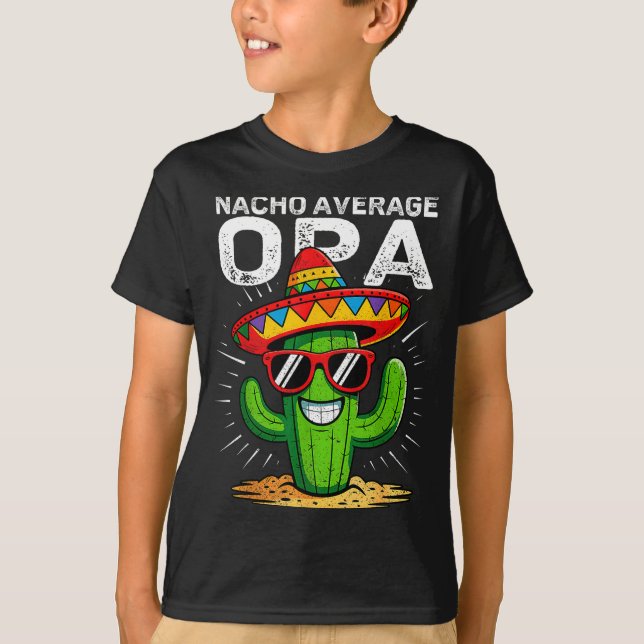Nacho average opa funny cinco de mayo mexican part T-Shirt (Front)