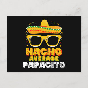 Nacho Average Papacito Dad Family Cinco De Mayo Postcard