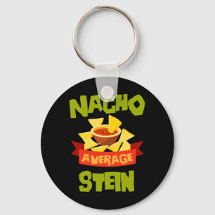 Nacho Average Stein Funny Birthday Personalized Keychain