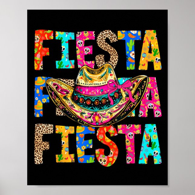 Nacho Average Teacher Cinco De Mayo Fiesta Men Wom Poster (Front)