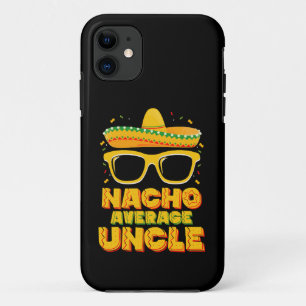 Nacho Average Uncle Cinco De Mayo Matching Family iPhone 11 Case