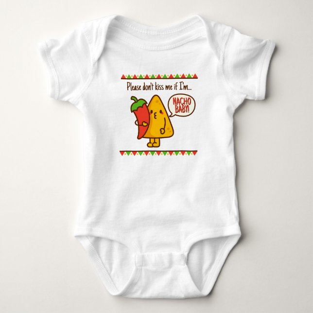 Nacho Baby Bodysuit (Front)