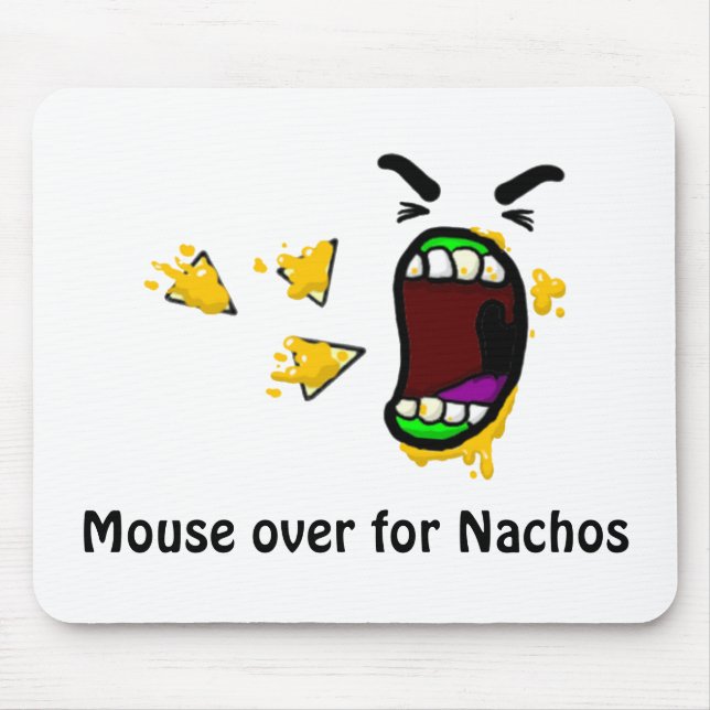 Nacho Man Mousepad (Front)
