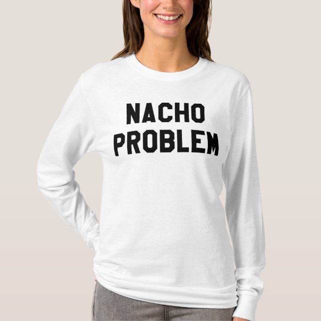 Nacho Problem Women's Flowy Off Shoulder Shirt (Front)