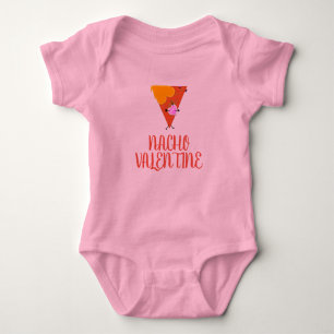 Nacho Valentine Girl Baby Bodysuit