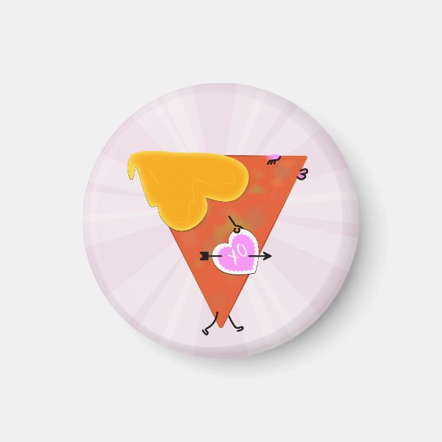 Nacho Valentine Girl Magnet (Front)