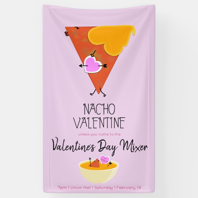 Nacho Valentine's Day Event Banner (Vertical)