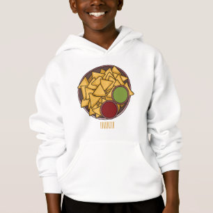 Nachos cartoon illustration