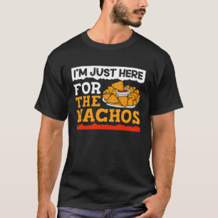 Nachos Cheese Dip Mexican Recipes T-Shirt