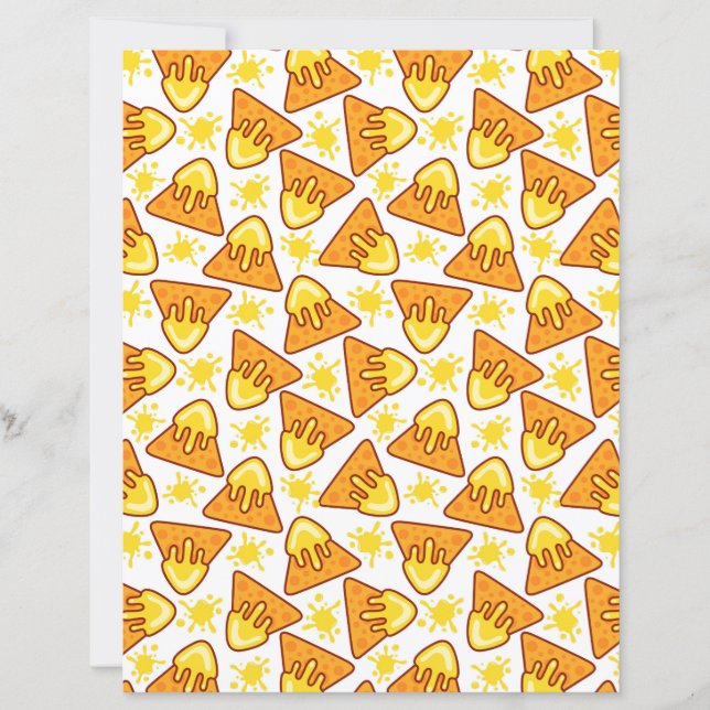 Nachos Scrapbook Paper (Front)