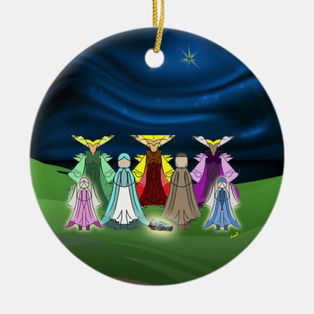 Nacimiento/Nativity Ornament (Front)