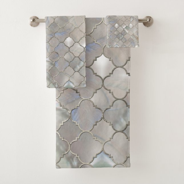 Nacre marocaine de motif de Quatrefoil (En situation)