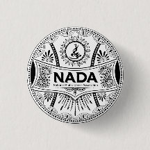 NADA ORIENTAL STYLE 1.25" ROUND BADGE