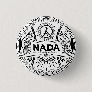 NADA ORIENTAL STYLE 1.25" ROUND BADGE 1 INCH ROUND BUTTON