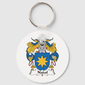 Nadal Family Crest Keychain