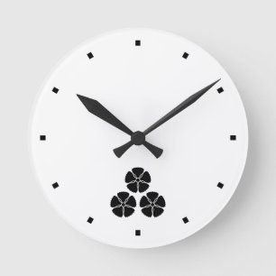 Nadeko Akizuki Round Clock