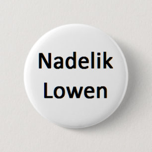 nadelik lowen coffee mug 2 inch round button