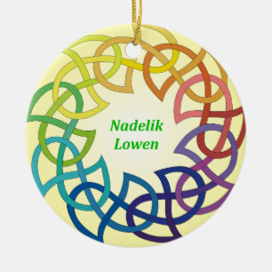 Nadelik Lowen - ornement cornouaillais de Noël