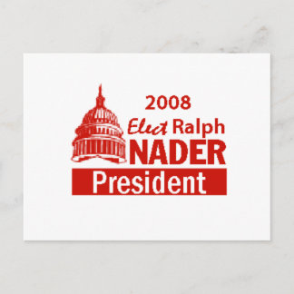 NADER 2008 Postcard