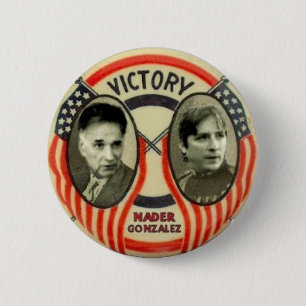 Nader and Gonzalez 2 Inch Round Button