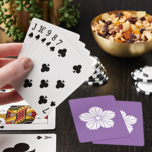 Nadeshiko Bicycle Trump Playing Cards (In Situ)