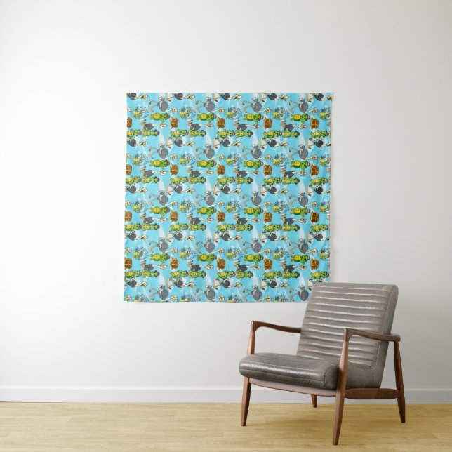 Nae Nae & Lulu Adventures Small Tapestry (In Situ (Horizontal))