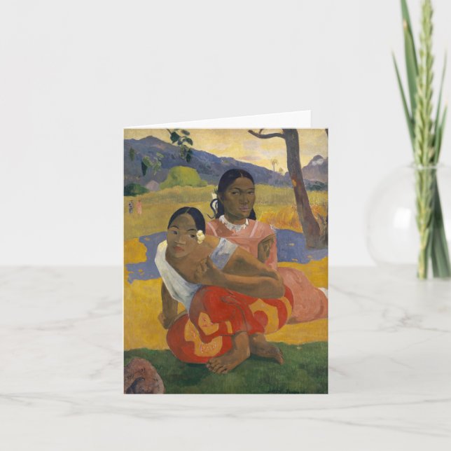 Nafea Faa Ipoipo? (when will you marry me?) Card (Front)