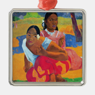 Nafea Faaipoipo (When are you Getting Married?) Metal Ornament