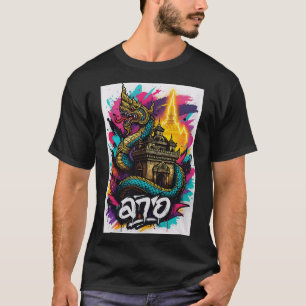 naga and patuxay lao streetwear T-Shirt